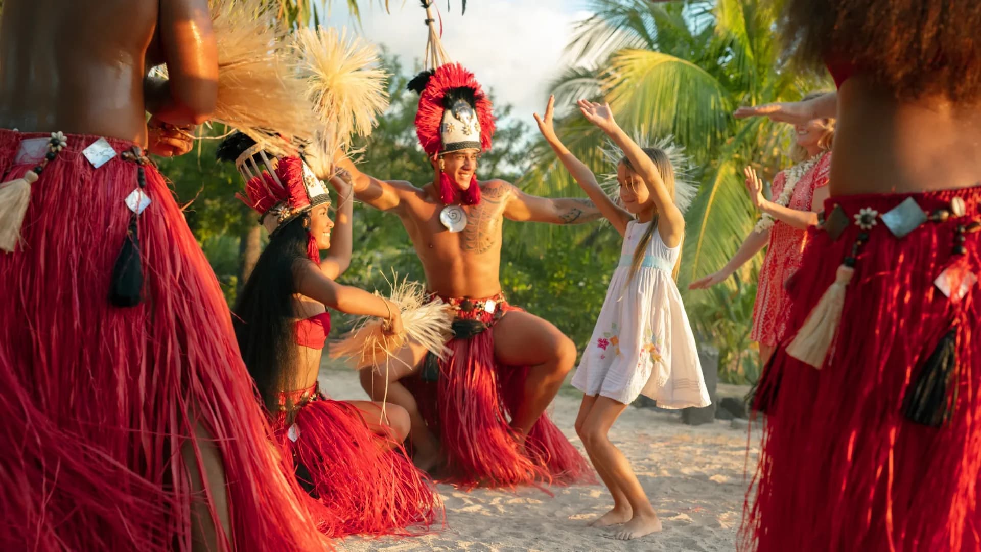 Tahitian dance performance